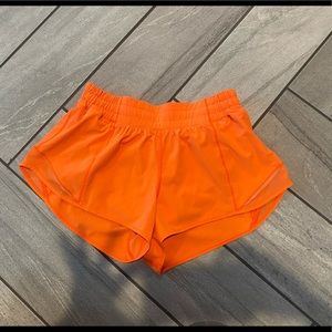 Hotty Hot Lululemon 2.5 inch. Low rise. Size 8.